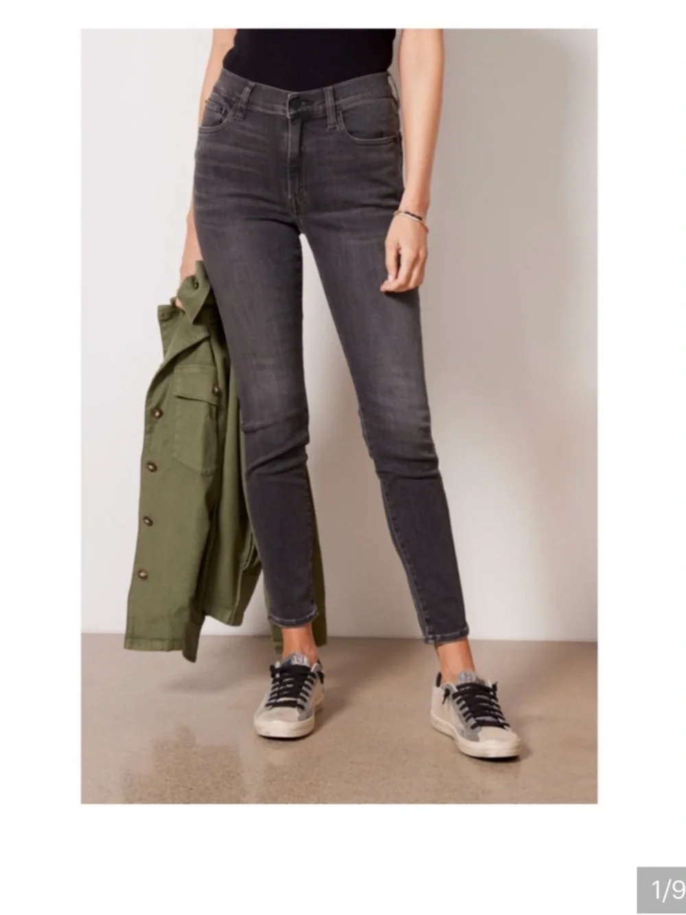 Edwin- Pixie 9” Mid Rise Skinny Jeans Size 26